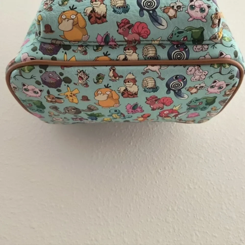 Loungefly Pokémon 151 Generation Teal Mini Backpack and Wallet